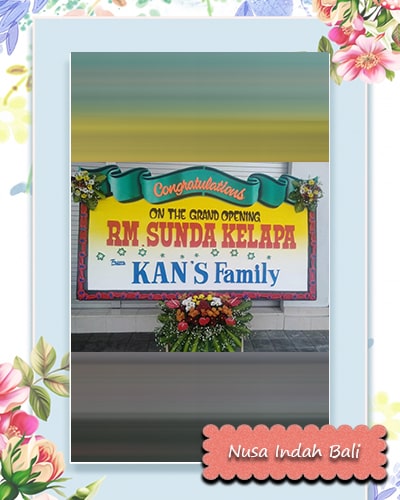 bunga papan - ricky florist bali - 9-min